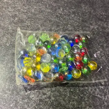 유리 구슬 55개입