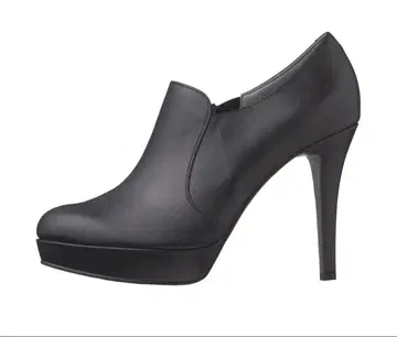 다이애나 힐 숏부츠 블랙 가죽