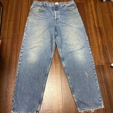 구제 의류 w36 데님 청바지 파랑 오버 사이즈 노브랜드