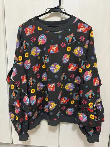 Littc Link@ 디즈니 프린세스 맨투맨 L