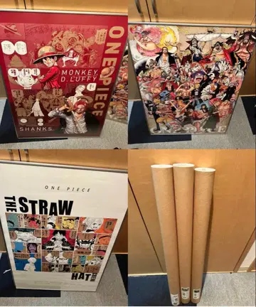 원피스 A 전 포스터 3매