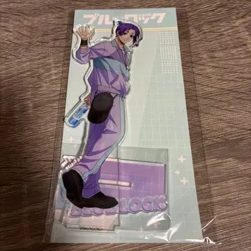 블루 록 아크릴 스탠드 파스텔 의류 미카게 레오