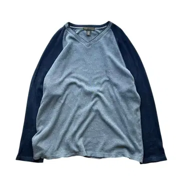 90's BANAN REPUBLIC 바나리파 코튼 니트 XL 래글런