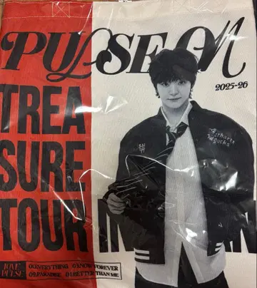 TREASURE TOUR PULSE ON 지훈 토트백