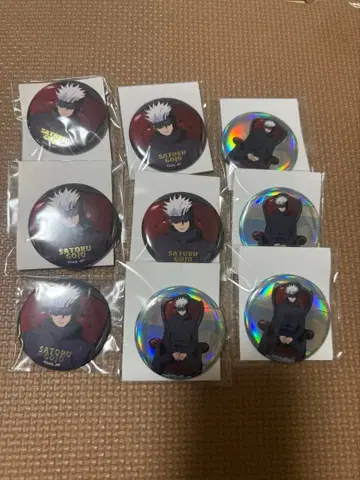 주술회전 PLAZA Chair:red 캔뱃지 고죠