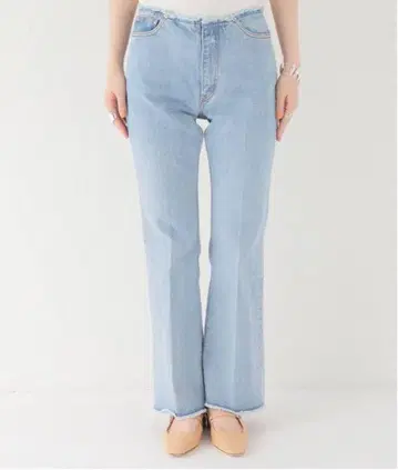 [ Spick&Span ] 빈티지 스타일 데님 청바지