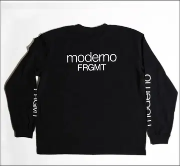 moderno x FRAGMENT L/S TEE 블랙 M