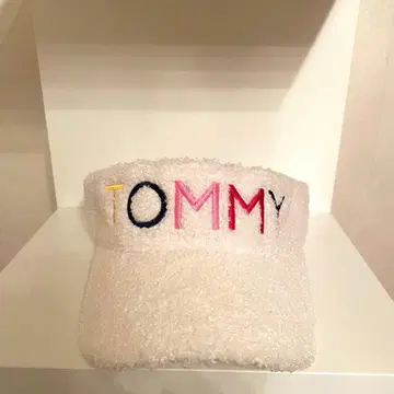 TOMMY HILFIGER 보아 선바이저 화이트
