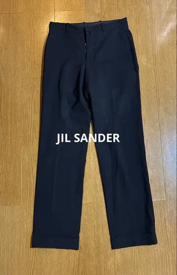 질 샌더 슬랙스 블랙 S