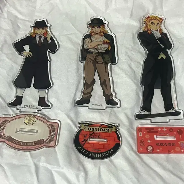 귀멸의 칼날 렌고쿠 쿄쥬로 아크릴 스탠드 일괄