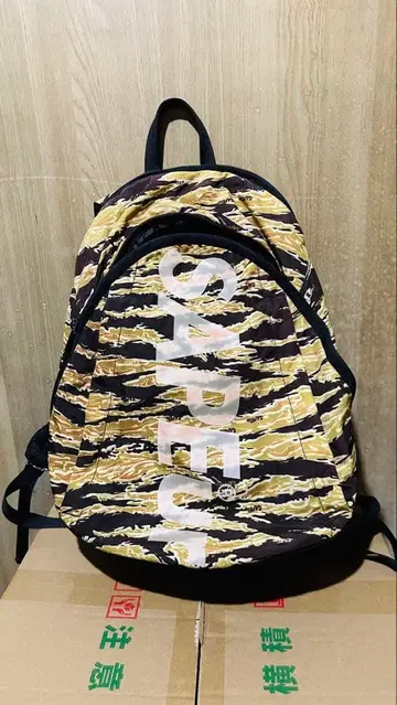 SAPEUR 카모 패턴 백팩
