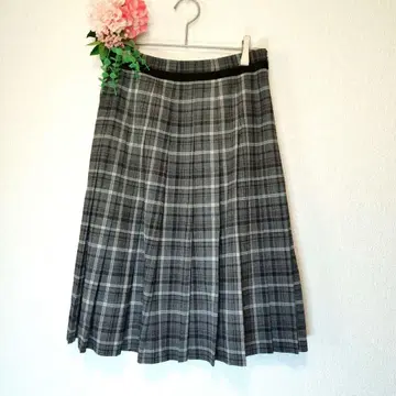 i060 BUONA GIORNATA [ 7호 ] 플리츠 스커트/체크/미디