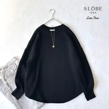 새상품급 SLOBE IENA 슬로브 이에나 파인 니트 풀오버