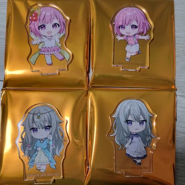 오오토리 에무 쿠사나기 네네 미니 캐릭터 아크릴 스탠드 극장판 공식 sd
