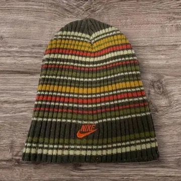 90s Nike 스트라이프 니트 모자