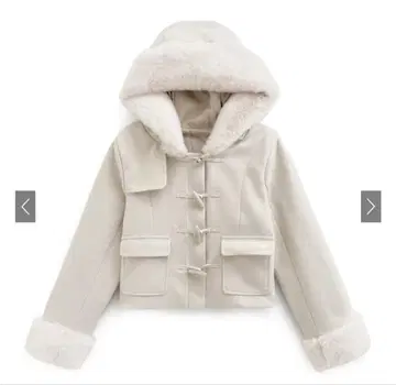 GRL 퍼 숏 기장 더플 코트[kz701]