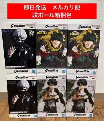 6체 세트 grandista 미도리야 이즈쿠 카네키 켄 리바이