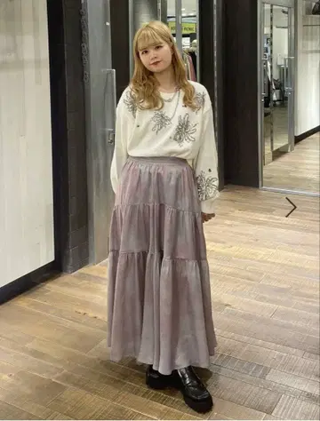 지나시스 글리터 캉캉 스커트 [핑크 계열 기타 23]