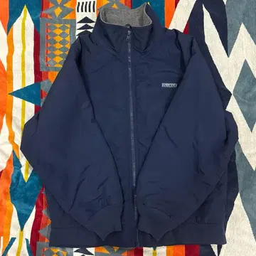 미국제 랜즈엔드 스콜 자켓 네이비 쉘드 신틸라