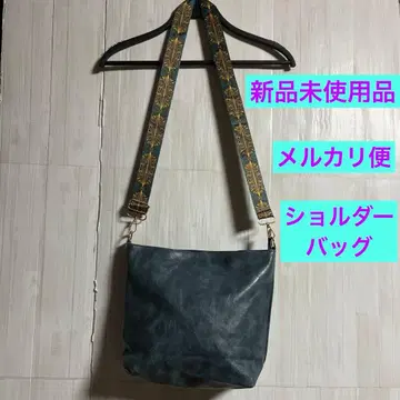 다크 그레이 합성 피혁 숄더백 숄더백 새상품