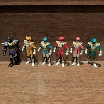 마법전대 마지렌쟈 소프트 비닐 세트 6체