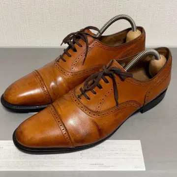 REGAL 브라운 가죽 드레스 신발 26.0cm