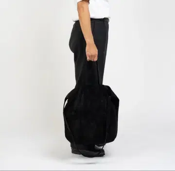 새상품 DECi Suede Tote Bag L OVY KAJA