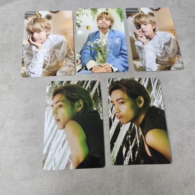 bts 방탄 뷔 v icon 디 아이콘 포카 세트 일괄