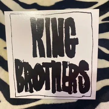 KING BROTHERS 1st ALBUM 종이 자켓