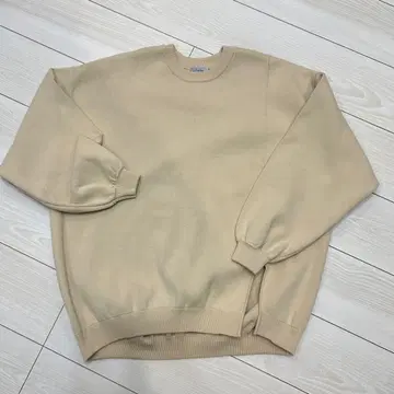 searoomlynn 베이지 크루넥 니트 M