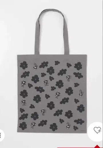 완판템 어반 리서치 미야쿠미야쿠 토트 플라워 그레이