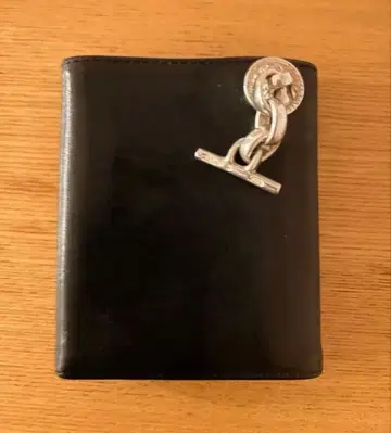 빌월 가죽 BWL 트리플 폴드 지갑 T 바