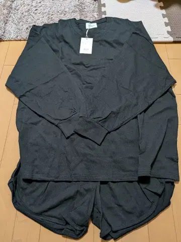 택 포함 미사용 새상품 ACYM 블랙 셋업