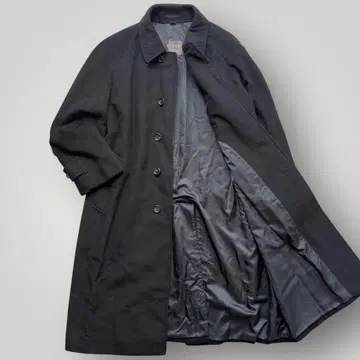 레어 캐시미어 100% SANYO 발마칸 코트 스텐카라 코트 블랙