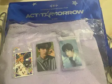 TXT 수빈 업그레이드 혜택 아이치 담요 트레이딩 카드 백