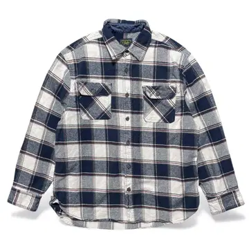 잭스 코튼 헤리티지 플란넬 워크 셔츠 플란넬 셔츠 긴팔 셔츠