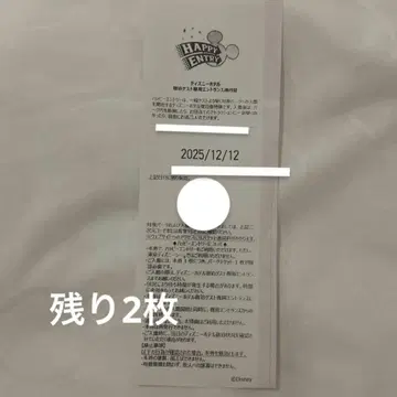 해피 엔트리 얼리 12/12 디즈니랜드