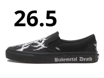 BABYMETAL x Vans Slip-On 26.5cm