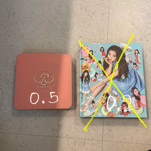 레드벨벳 개봉 앨범 양도