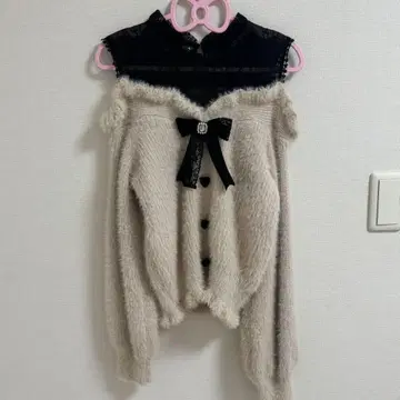 리즈리사 레이어드 스타일 어깨 트임 니트 LIZLISA