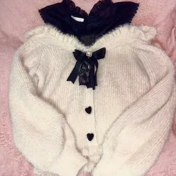 리즈리사 레이어드 스타일 어깨 트임 니트 LIZLISA