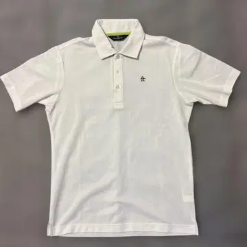 Munsingwear 화이트 피케 셔츠 M