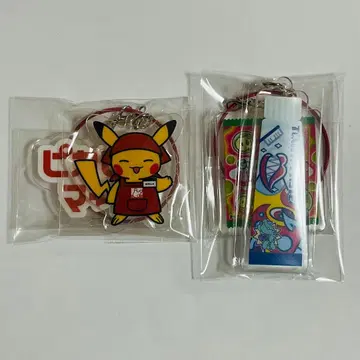 피카츄 유니란 2연 아크릴 키링 컬렉션 피카피카마트 1