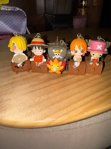 원피스 키링 5개 세트