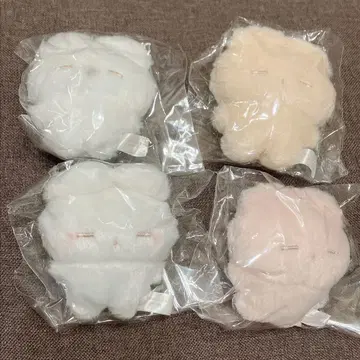 토끼 네무짱 쁘띠 마스코트 봉제 인형 4개 세트