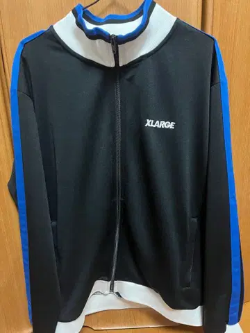 XLARGE 집업 자켓 블랙/블루