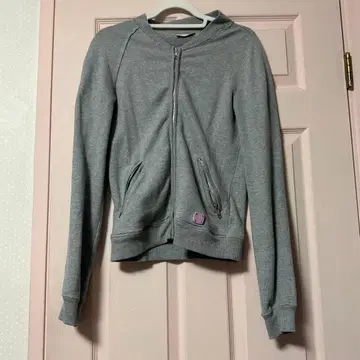 MAX & CO. 꽃무늬 그레이 후드티