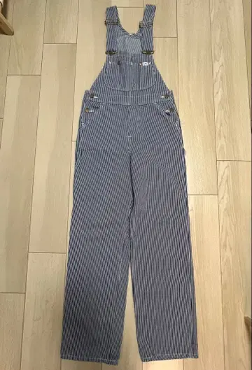 Lee 스트라이프 오버롤 여성용