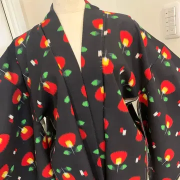 다이쇼 로망 쇼와 레트로 앤티크 겉옷 기모노 도행 화양절충 리메이크