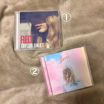 Taylor Swift Red & Lover CD 세트
